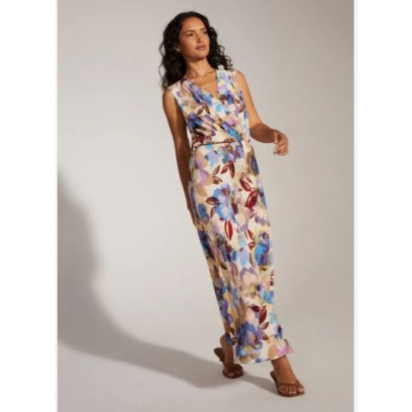 Favorite Daughter Nila Maxi Dress - Winter Bloom M - Picture 2 of 13
